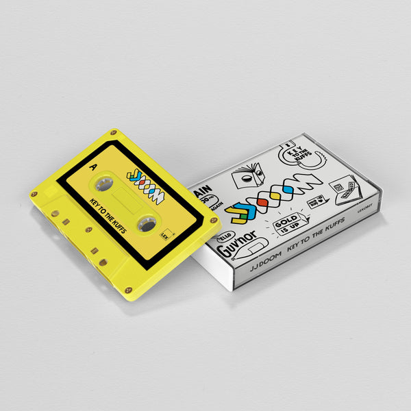 Yellow 'Key To The Kuffs' by JJ DOOM Cassette – Lex Records