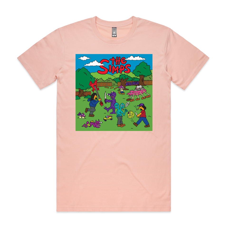 The Simps T-Shirt Pink X-Large
