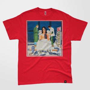 Eyedress- 'Full Time Lover' -T-Shirt-Red- Large