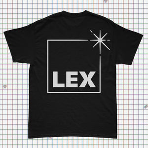 LEX-XX T-shirt + remixes DL - Black X-Large