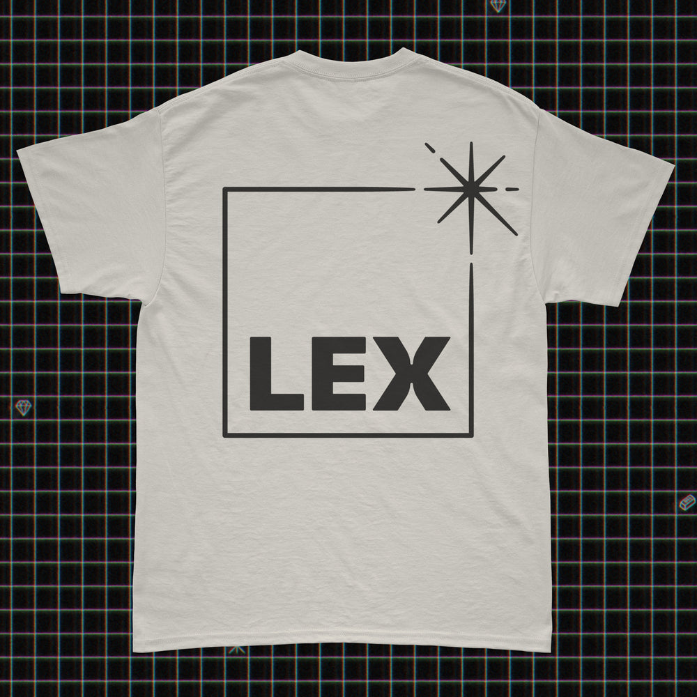 LEX-XX T-shirt + remixes DL - Natural Large