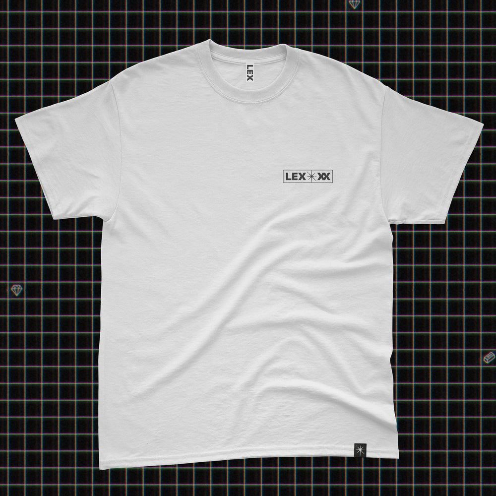 LEX-XX T-shirt + remixes DL - White X-Large