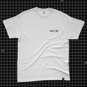 LEX-XX T-shirt + remixes DL - White X-Large