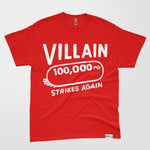 JJ DOOM Villain T-Shirt Red MEDIUM