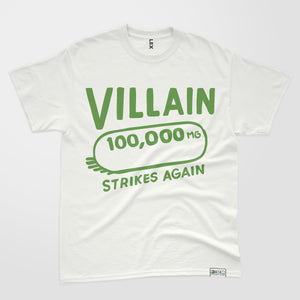 JJ DOOM Villain T-Shirt White LARGE